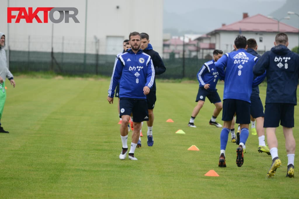 Trening reprezentacije BiH Butmir