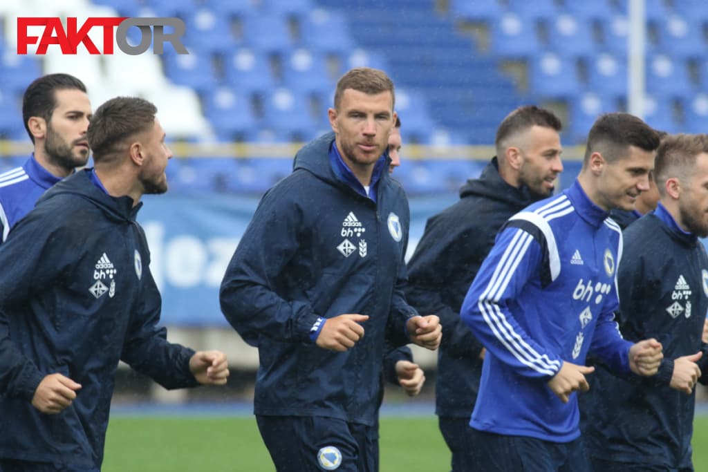 Trening reprezentacije BiH Grabavica 