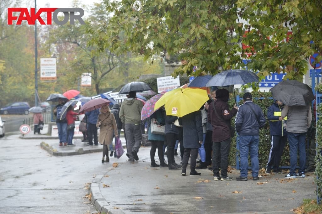 Protest dijaliznih pacijenata u Sarajevu
