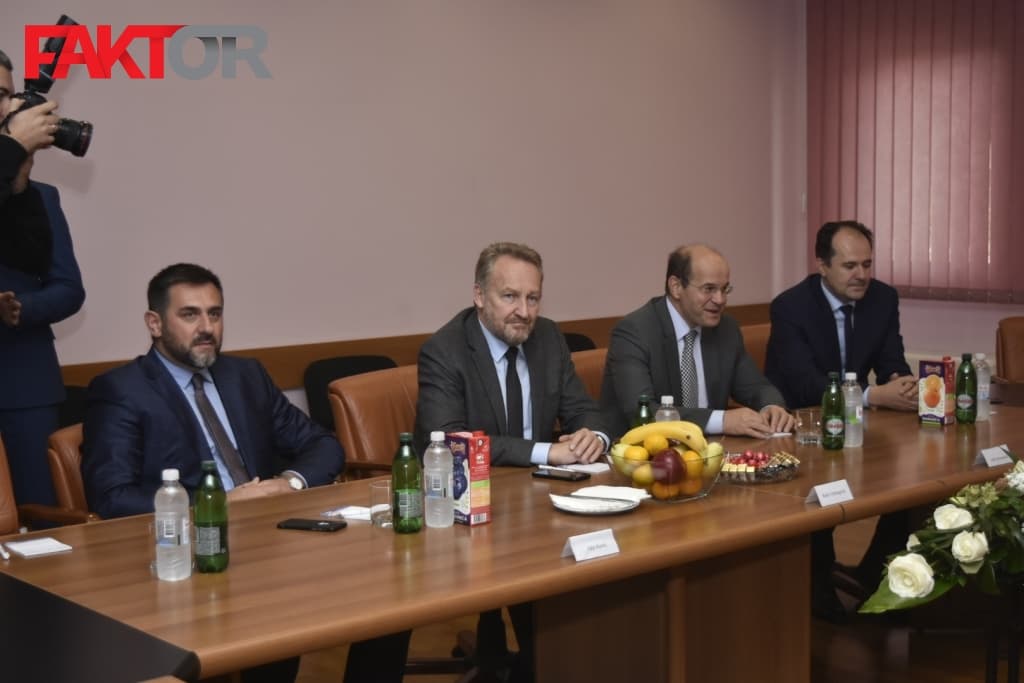 Sastanak HDZ - SDA, Edin Ramic, Fadil Osmanovic, Bakir Izetbegovic
