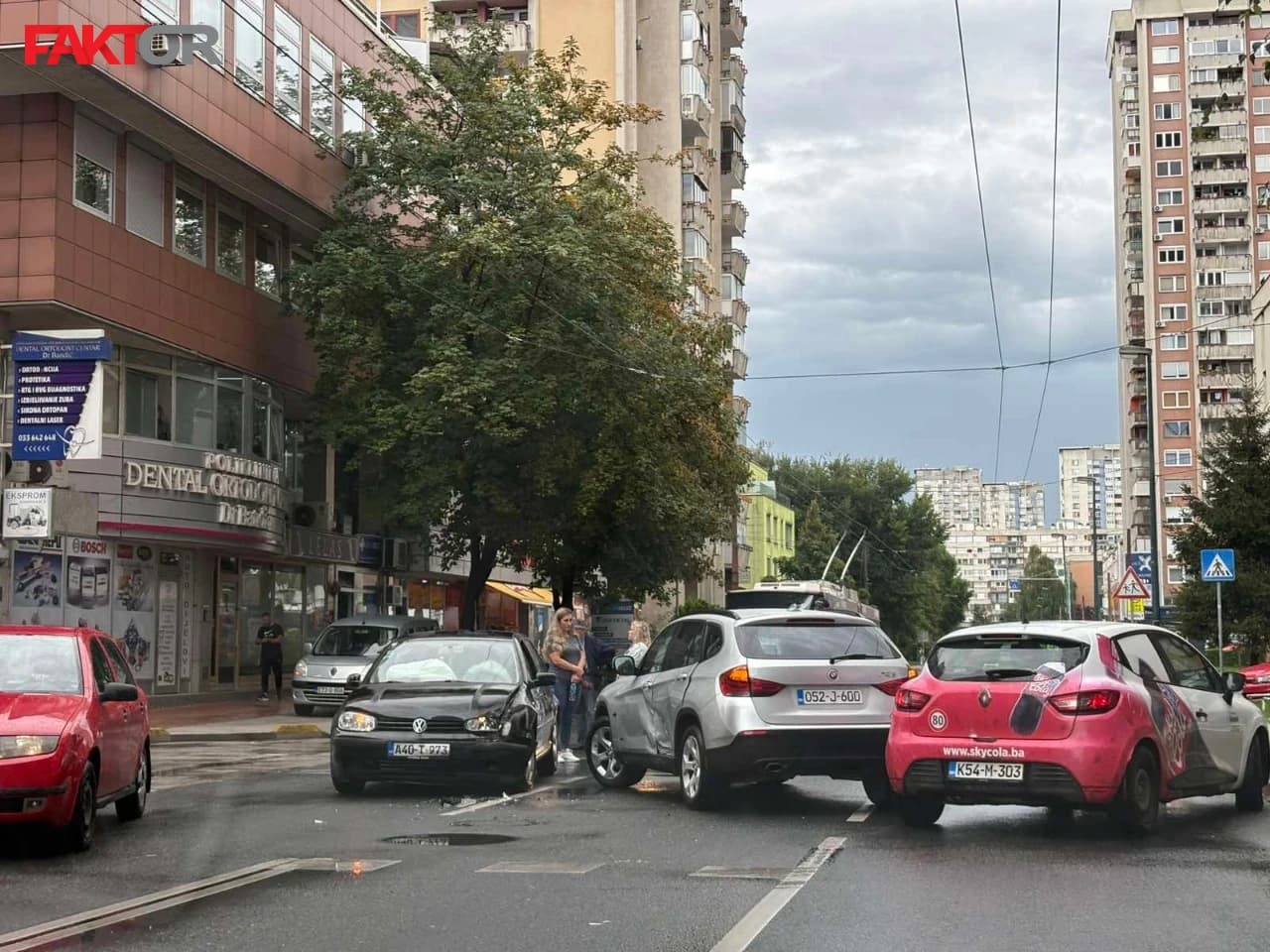 Saobraćajna nesreća, sudar, Hrasno