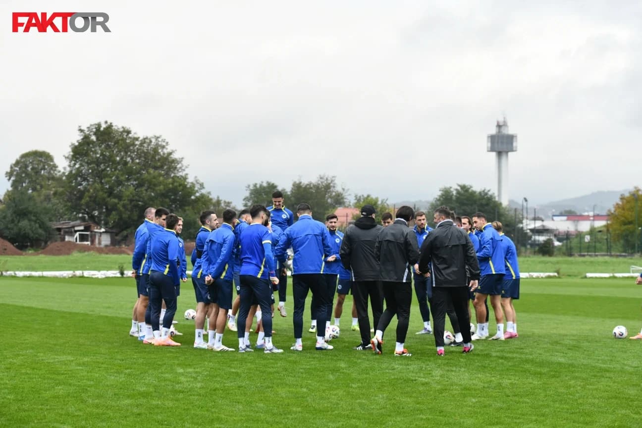Trening, Reprezentacija BiH, Zmajevi, Butmir
