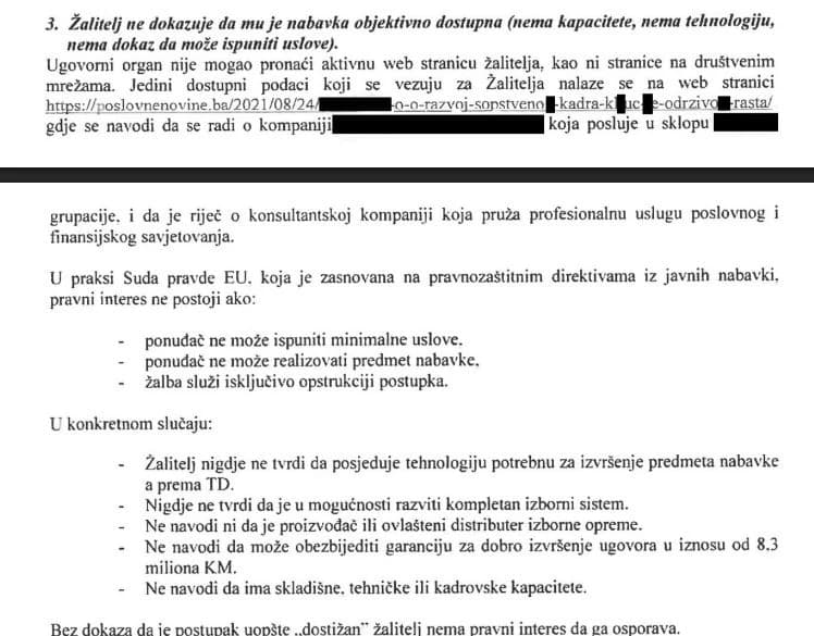 Iz zaključka CIK-a