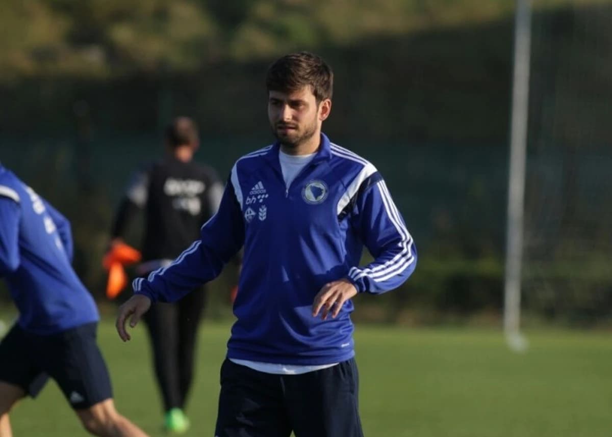 Sanjin Prcić ima ukupno 17 nastupa za A reprezentaciju BiH