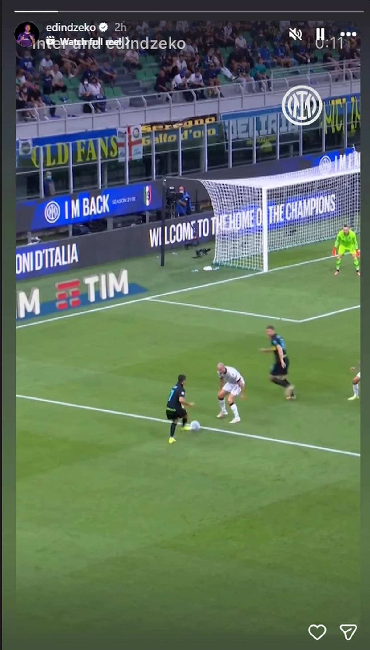 Džekin story na Instagramu pred meč Fiorentina - Cremonese