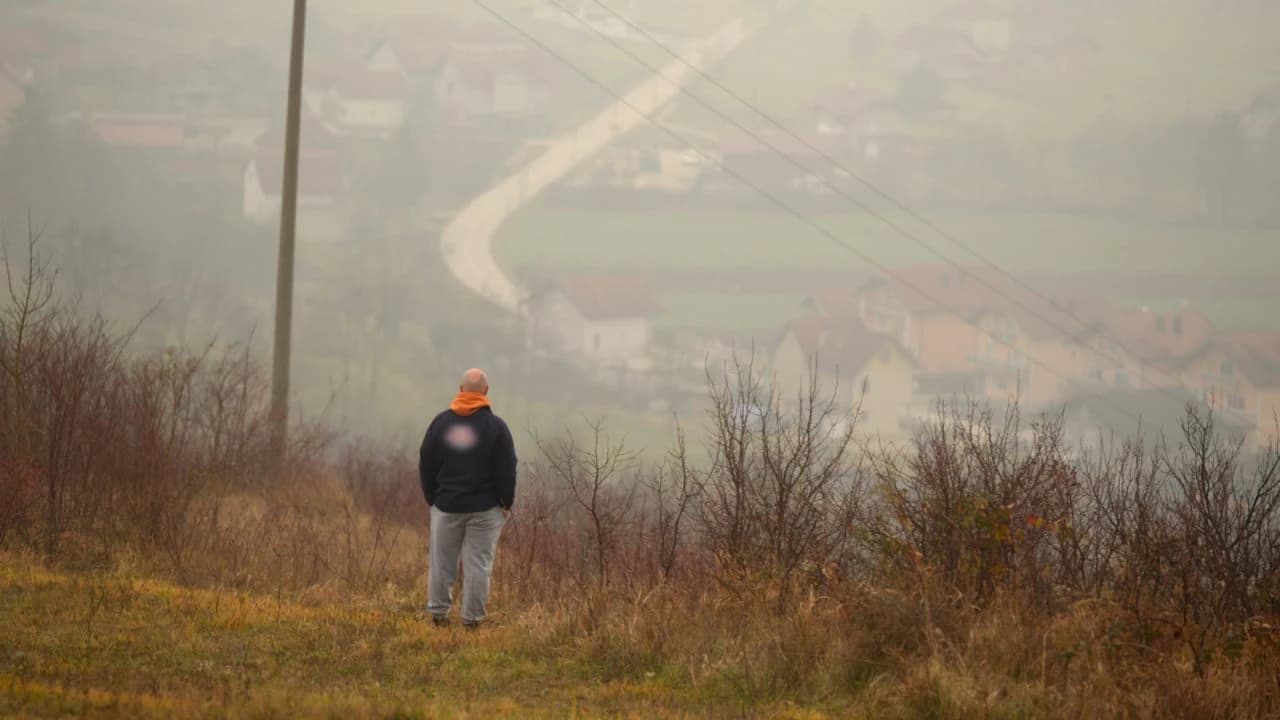 Adil Đulić na lokaciji iznad Bijelog Potoka (Foto: Detektor)