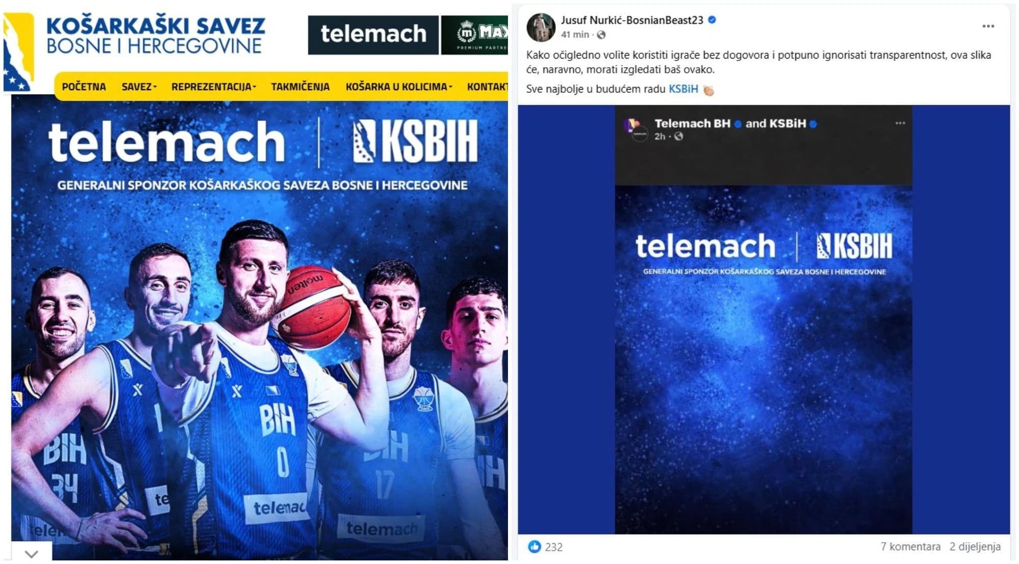 Nurkić nastavlja rat sa Savezom