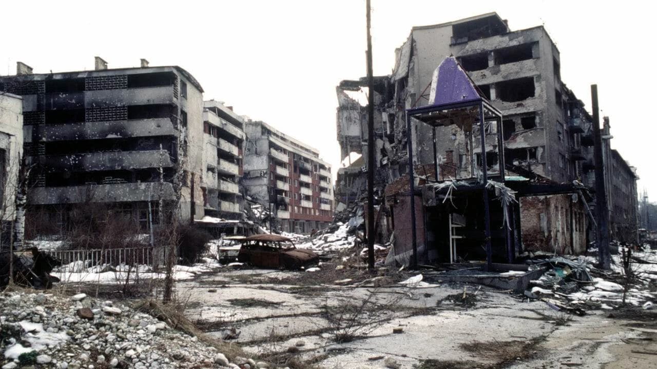 Naselje Kovačići u martu 1996. godine