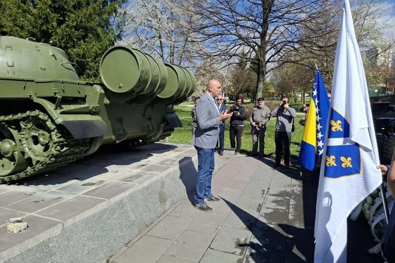 Oblježavanje godišnjice odreda "Bosna"