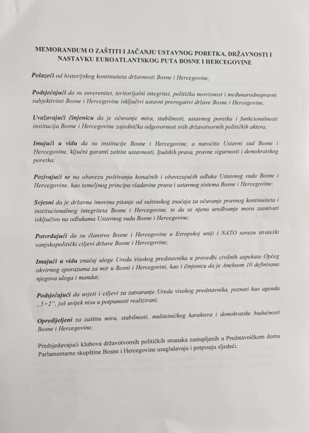 Memorandum