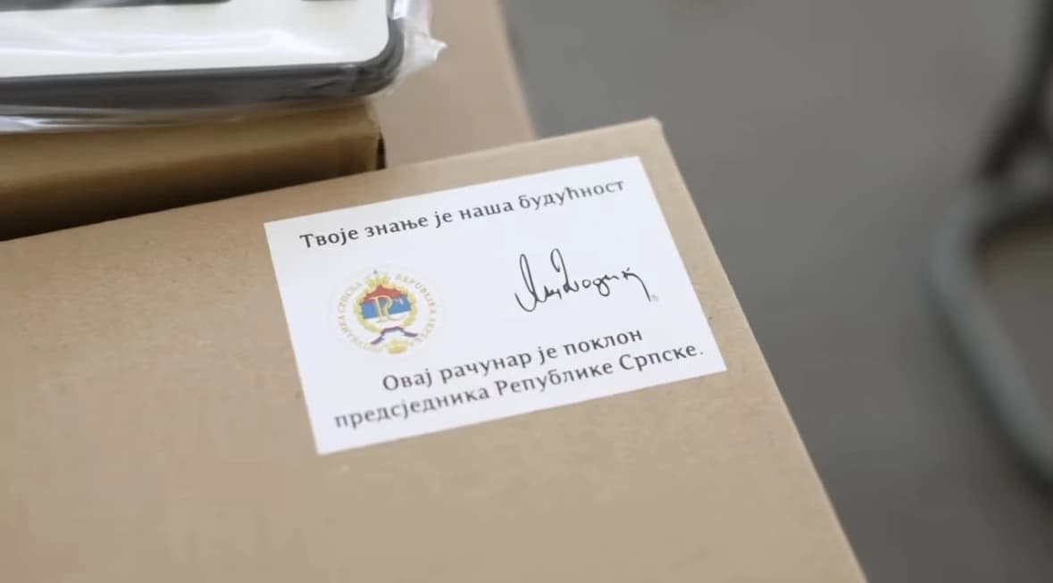 Natpis na kutiji
