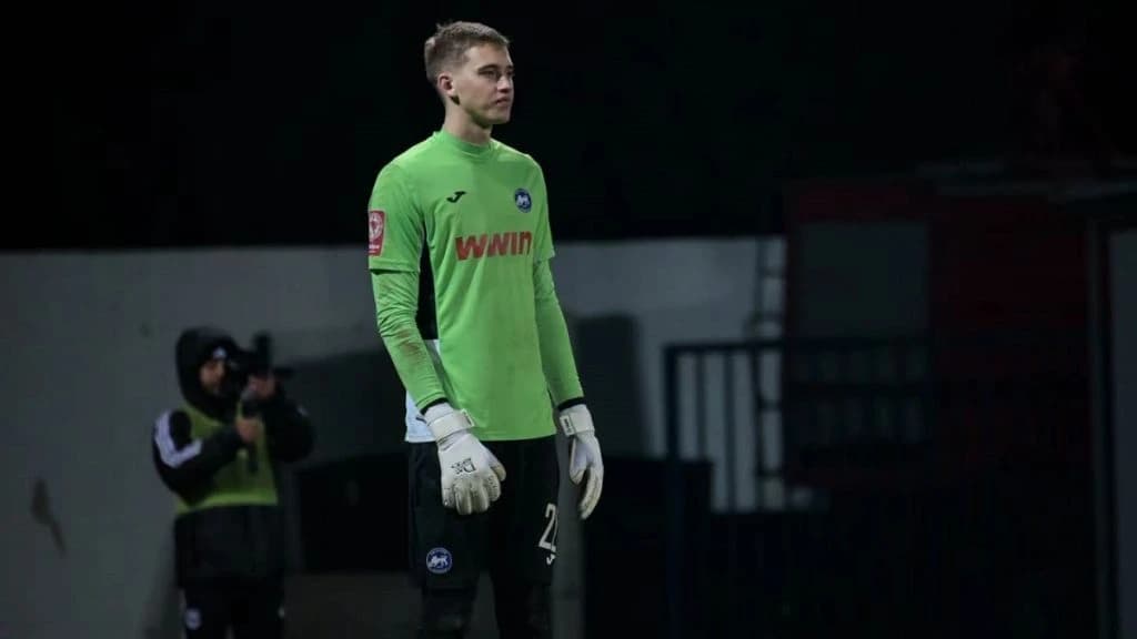 Karić iz perioda dok je nosio dres GOŠK-a