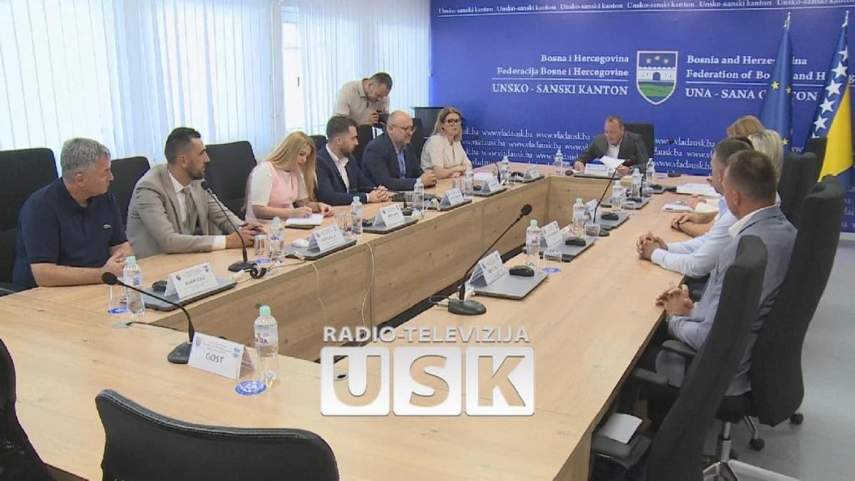 Konstituirajuća sjednica Vlade USK