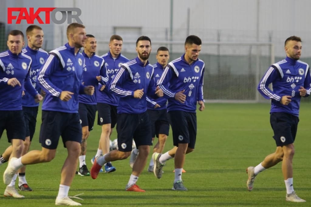 Trening fudbalske reprezentacije BiH