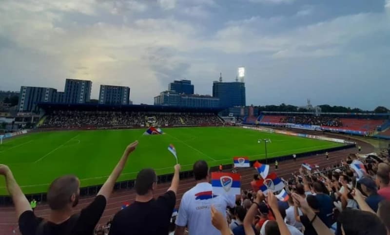 FK Borac zahvalio navijačima na podršci protiv Cluja