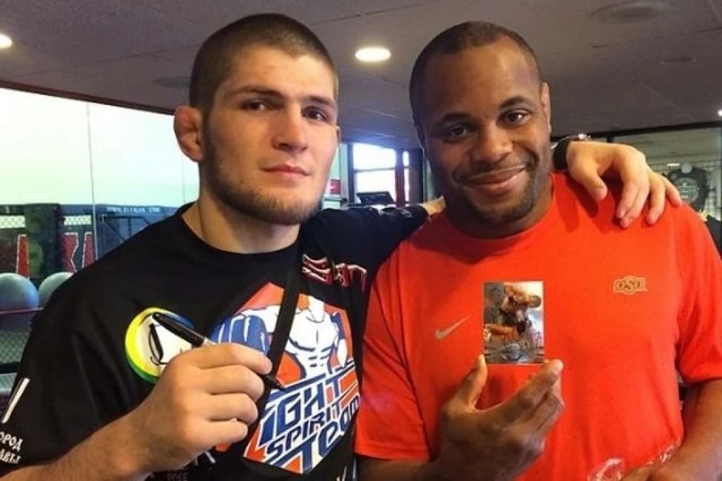 Daniel Cormier u društvu Khabiba Nurmagomedova
