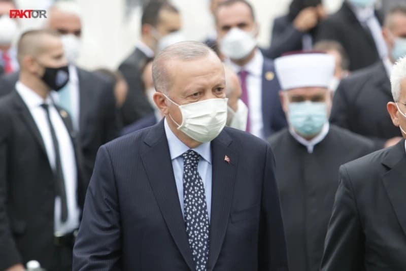 Predsjednik Turske Recep Tayyip Erdogan danas u službenoj posjeti Crnoj Gori