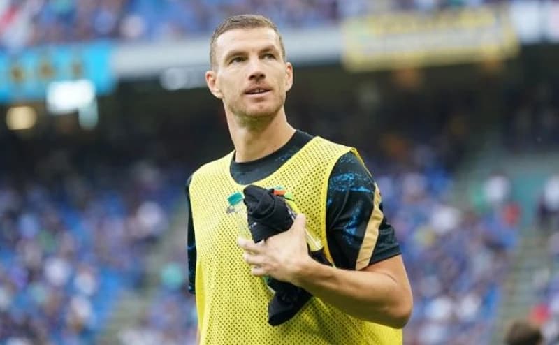 Edin Džeko odmara protiv Empolija