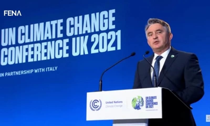 Šta je poručio Komšić na konferenciji UN-a u Glasgowu