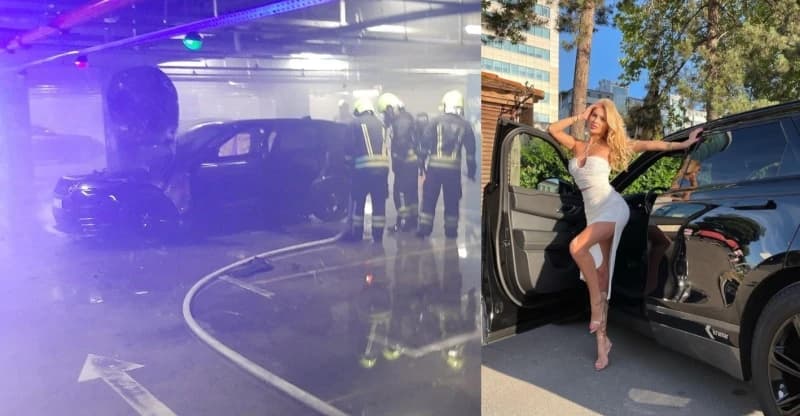 Policija traga za počiniocem koji je zapalio terenac banjalučke starlete i Playboy zečice