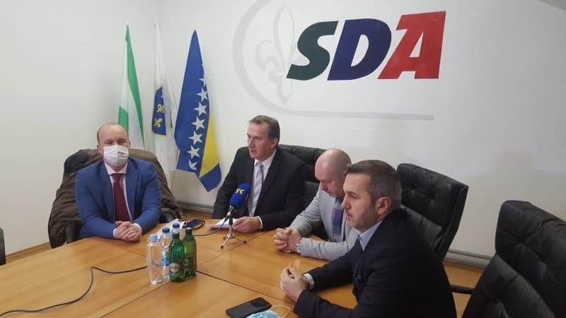 Pred konferencija zastupnika SDA u Skupštini TK