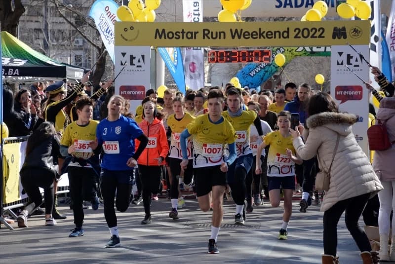 Zoe Hamel i Ivan Dračar pobjednici Mostarskog polumaratona