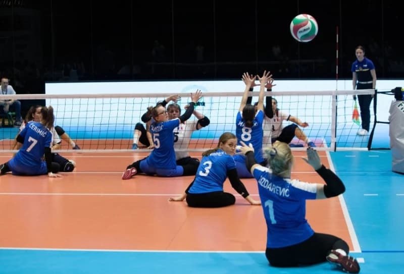 Ženska reprezentacije BiH u sjedećoj odbojci poražena od Hrvatske