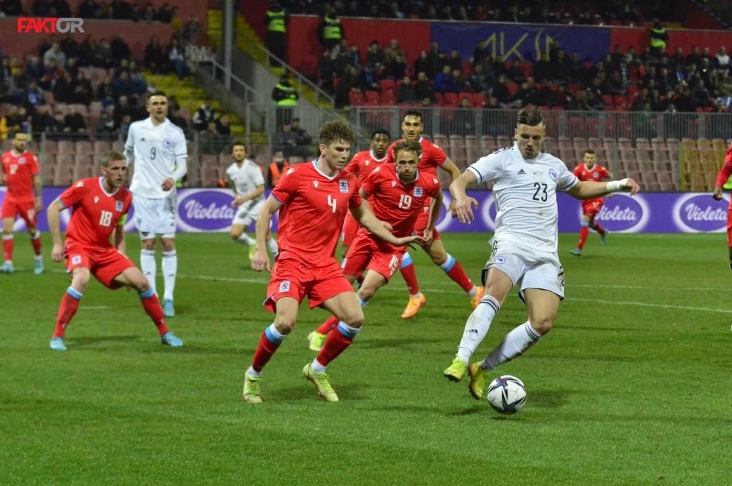 TOK UTAKMICE/BiH - Luksemburg 1:0