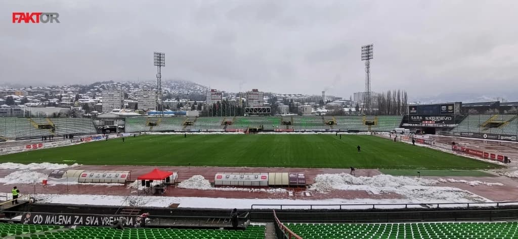 Pogledajte kako izgleda Koševo pred meč Sarajevo - Rudar