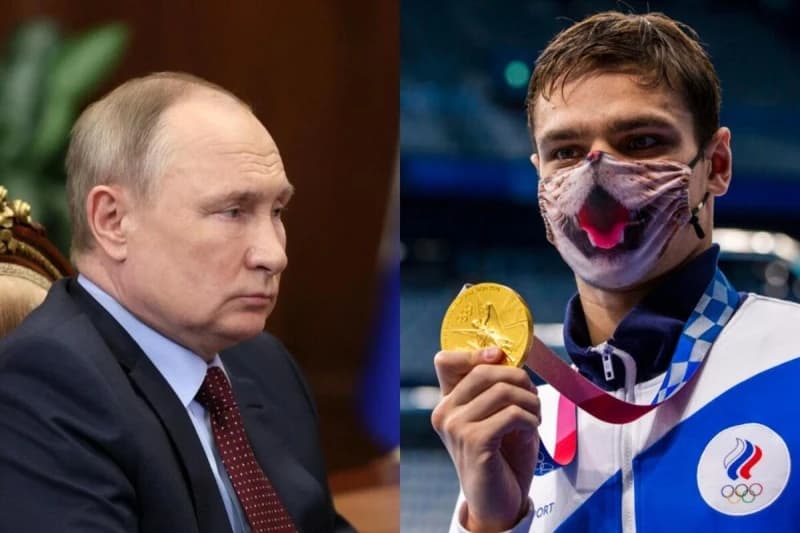 Ruski plivač Rilov suspendovan zbog podrške Putinu