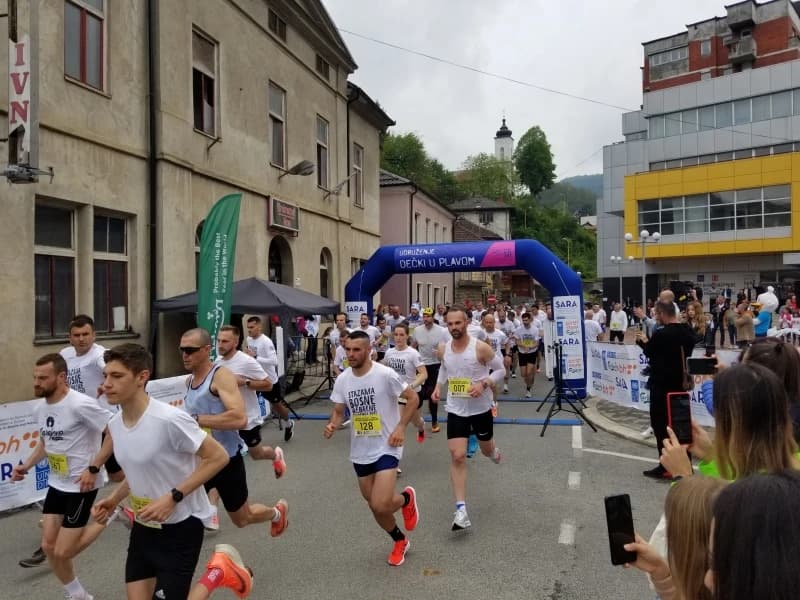 Srebrenica, ulična utrka