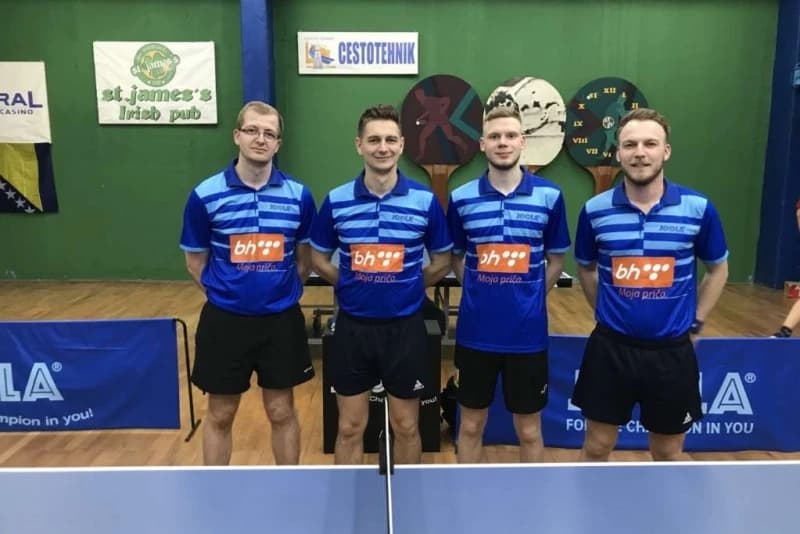Stonoteniseri zeničke Mladosti nakon trofeja Kupa ove sezone osvojili i prvi naslov prvaka BiH