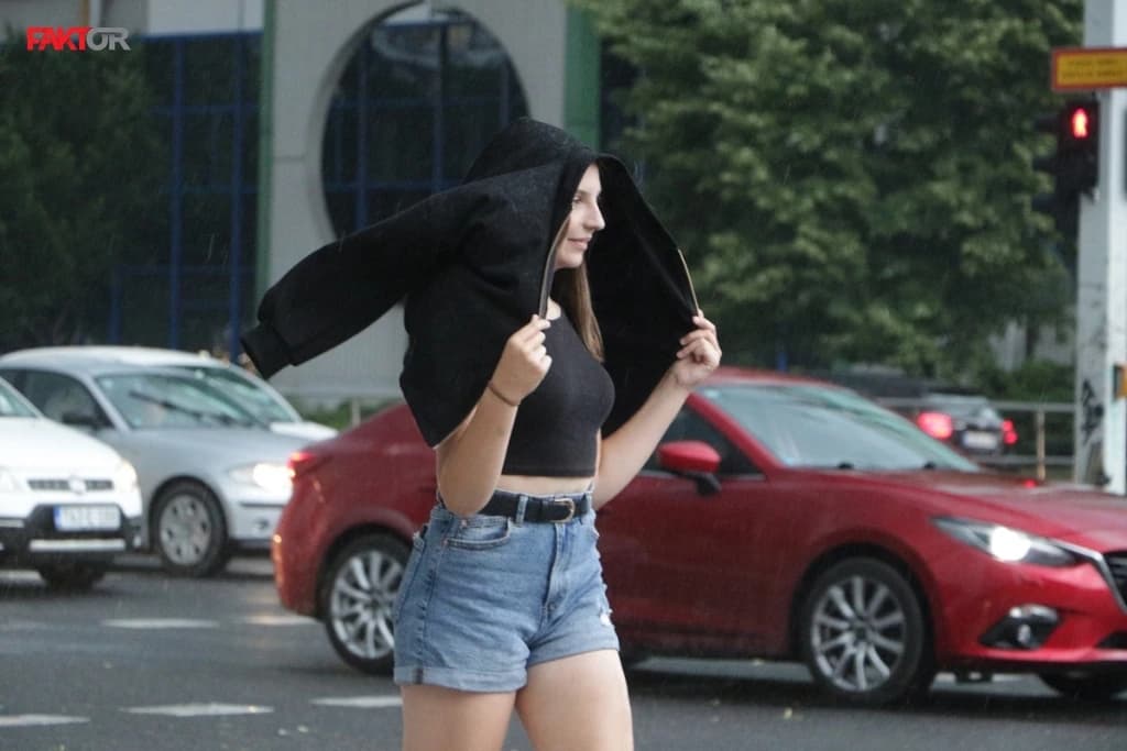 Nestabilno vrijeme s kišom, pljuskovima i grmljavinom