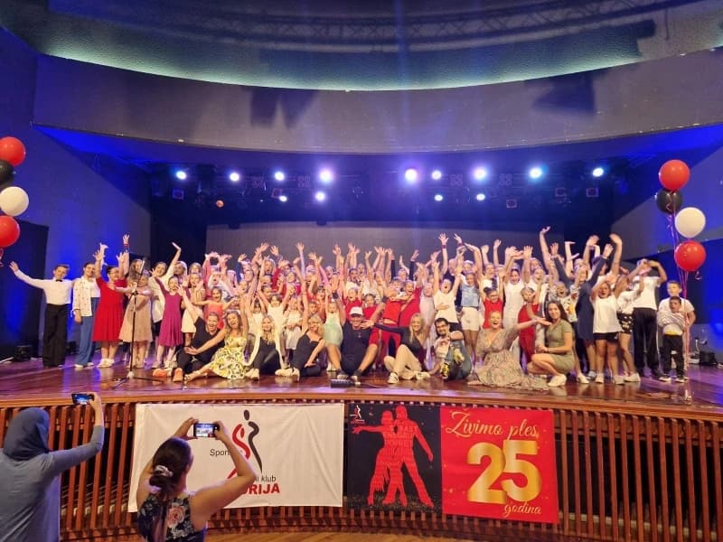 Sportsko plesni klub Astorija proslavio 25. rođendan