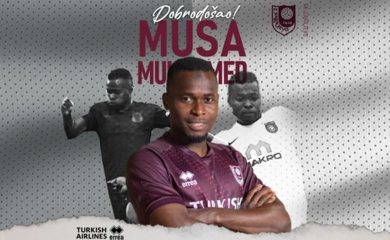 Nastupao i za Željezničar: Musa Muhammed potpisao za Sarajevo