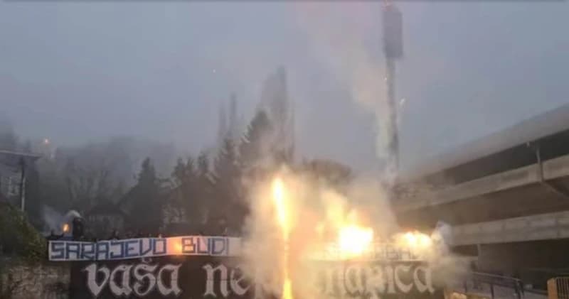 Vatromet, navijači Željezničara