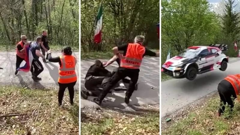 Navijači se potukli na reli stazi, u zadnji momenat izbjegnuta velika tragedija
