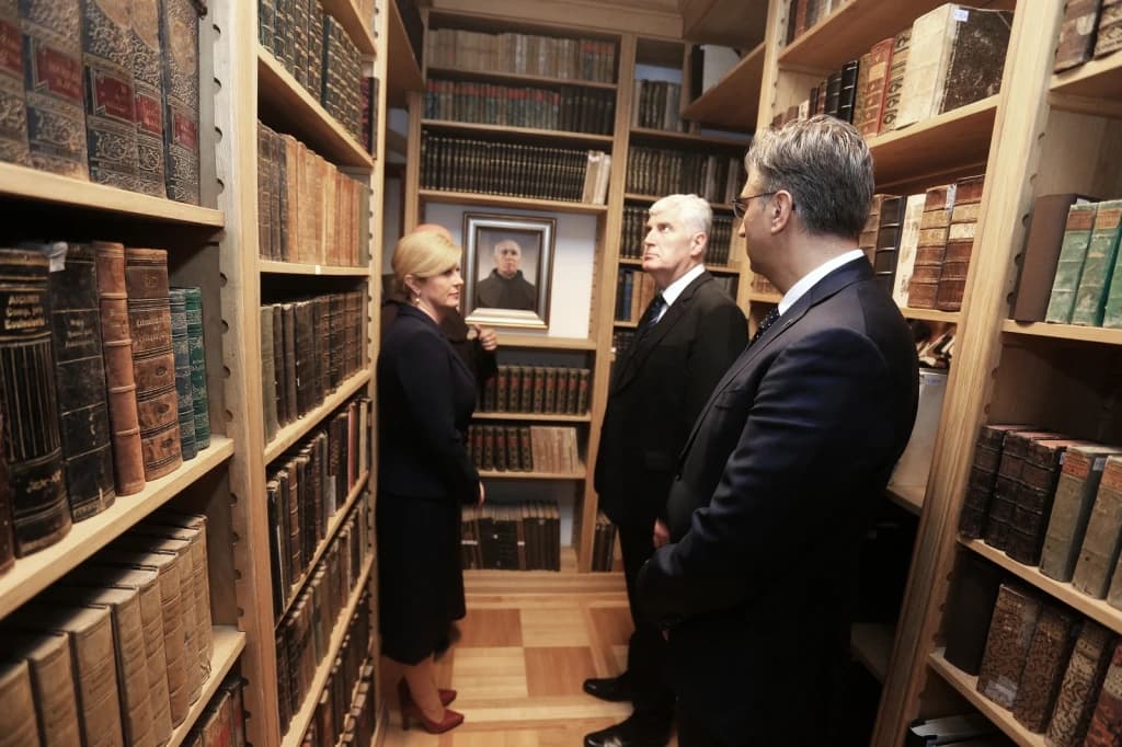 Kolinda Grabar-Kitarović, Dragan Čović, Andrej Plenković