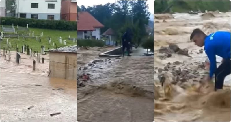 Teočak, poplava 