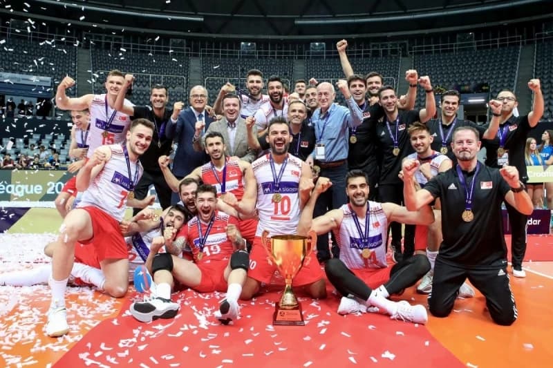 Odbojkaši Turske osvojili Evropsku zlatnu ligu