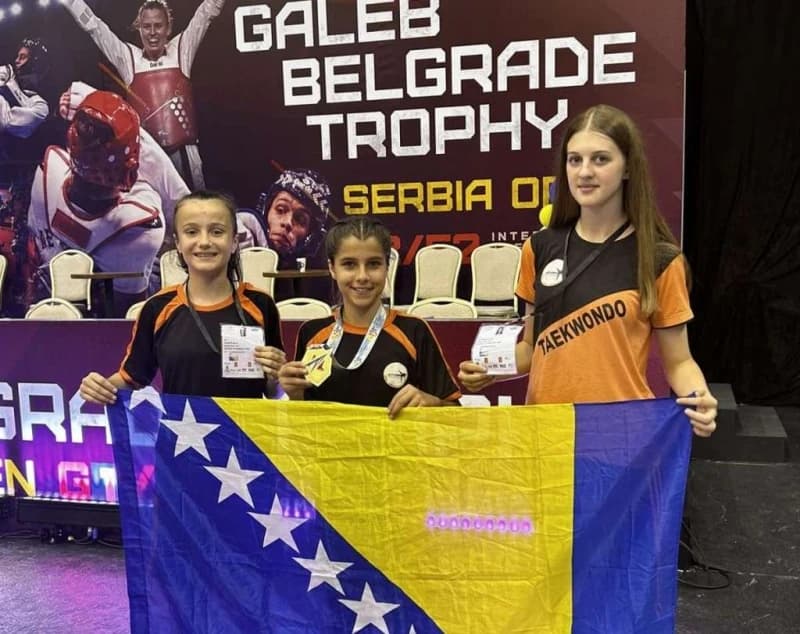 Adela Fafulović osvojila zlato na turniru u Beogradu