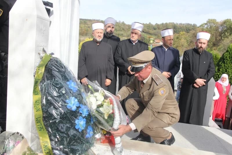 Hajrudin Mešić, godišnjica pogibije, mezar