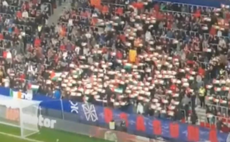 Navijačima u Španiji na stadionu "otimaju" palestinske zastave, a oni poručuju: Nećemo odustati, Izrael provodi genocid
