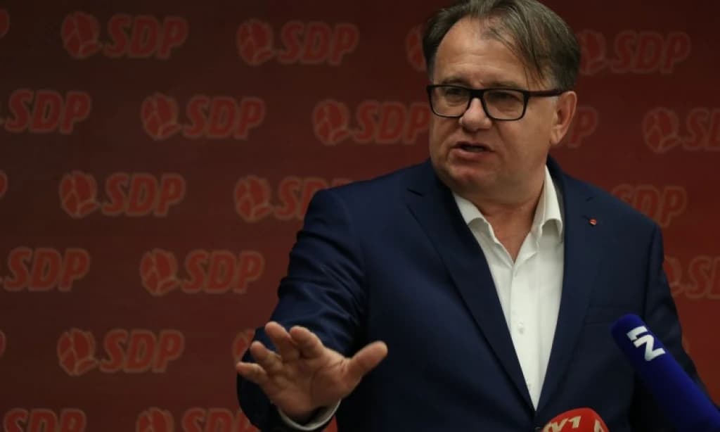 Nermin Nikšić, predsjednik SDP-a