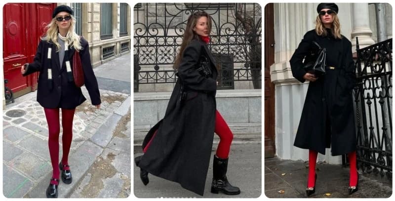 Moda je sloboda: Ako želite začiniti svoj stil dodajte crvene hulahopke