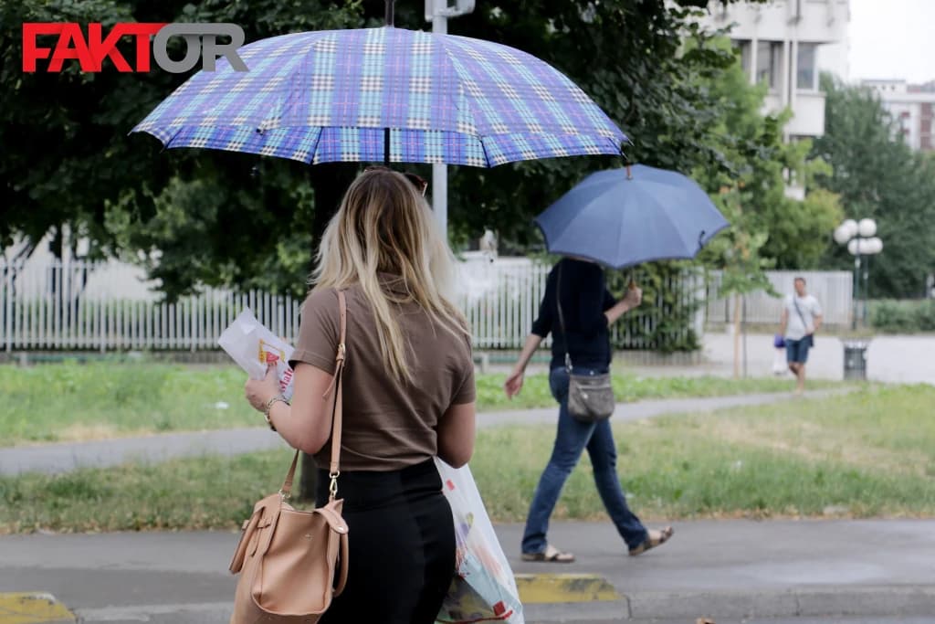 U BiH oblačno s kišom, dnevna temperatura između 15 i 21 stepen