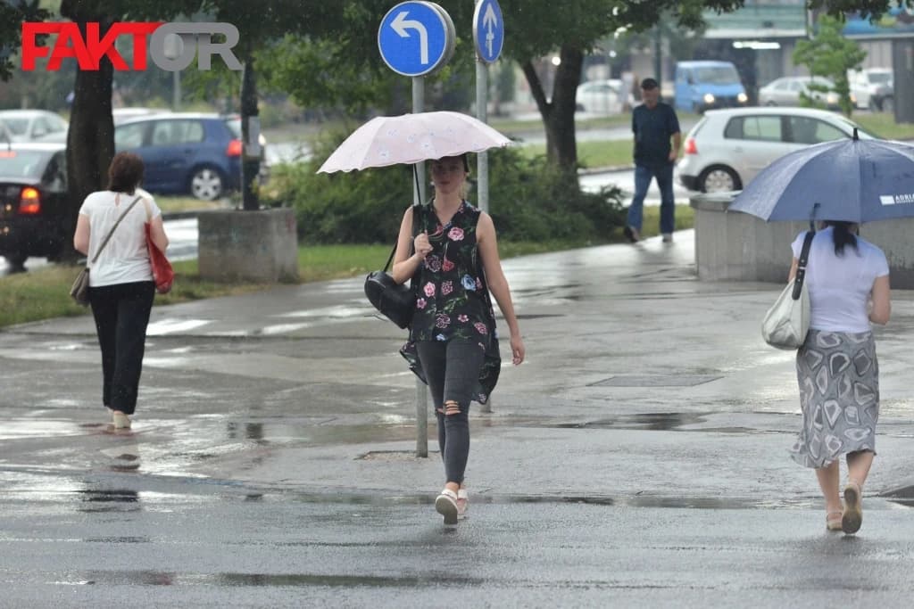 U BiH jutros sunčano, poslijepodne pljuskovi i grmljavina