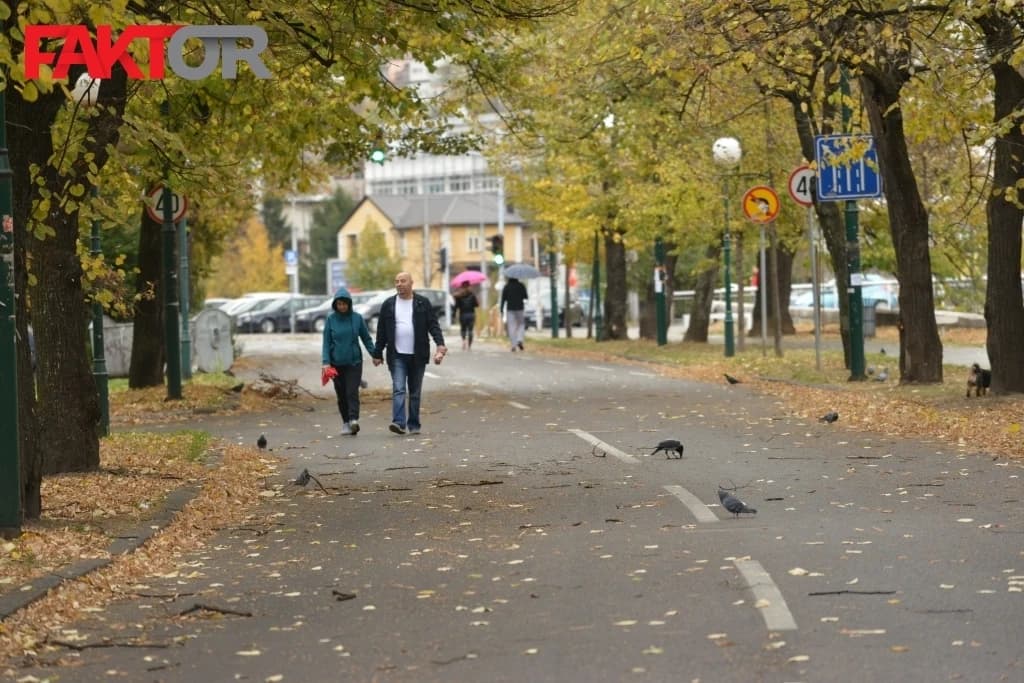 Danas oblačno i hladnije u odnosu na nedjelju