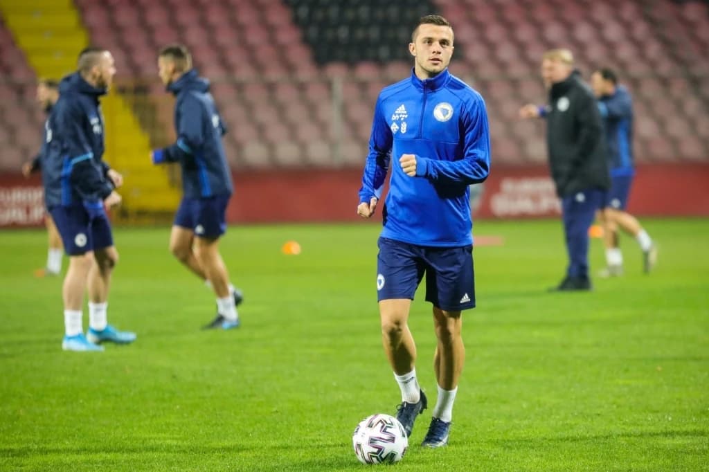 Trening fudbalske reprezentacije BiH