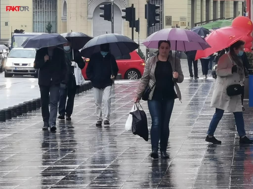 U Bosni jutros sa kišom i susnježicom, a u Hercegovini umjereno oblačno